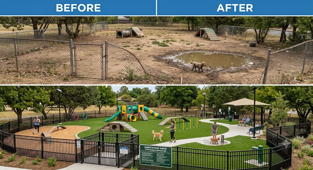 Ruff Looking Dog Park? Give It a Budget-Friendly Glow-Up