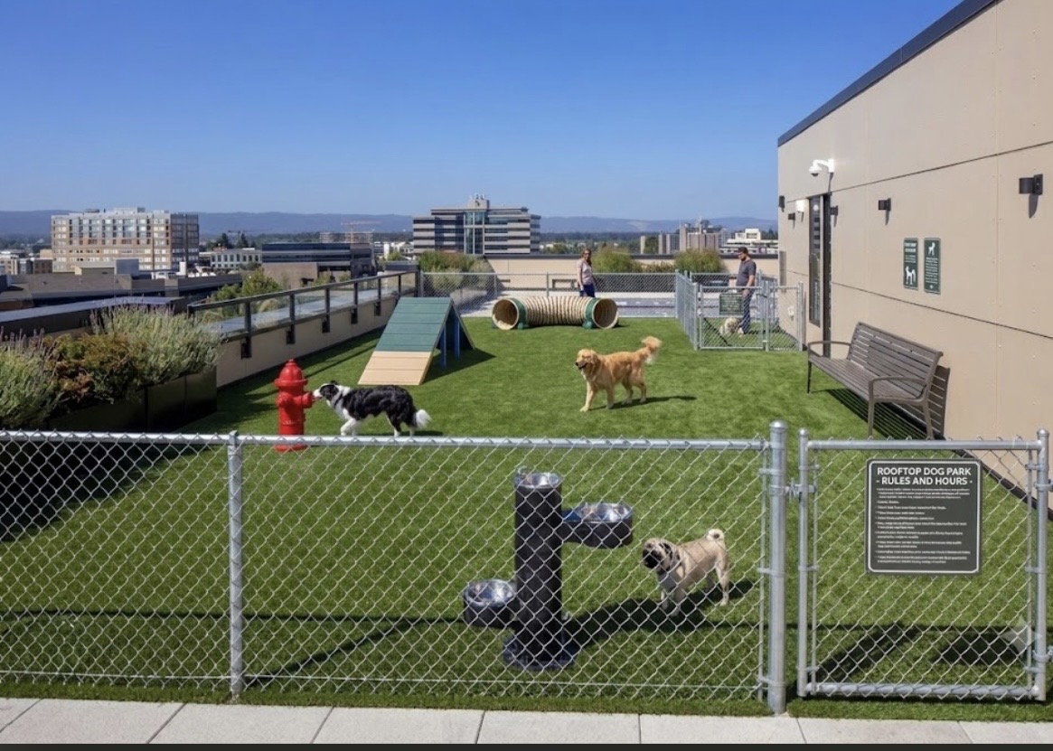 Woof on a Roof: The Rise of Rooftop Dog Parks